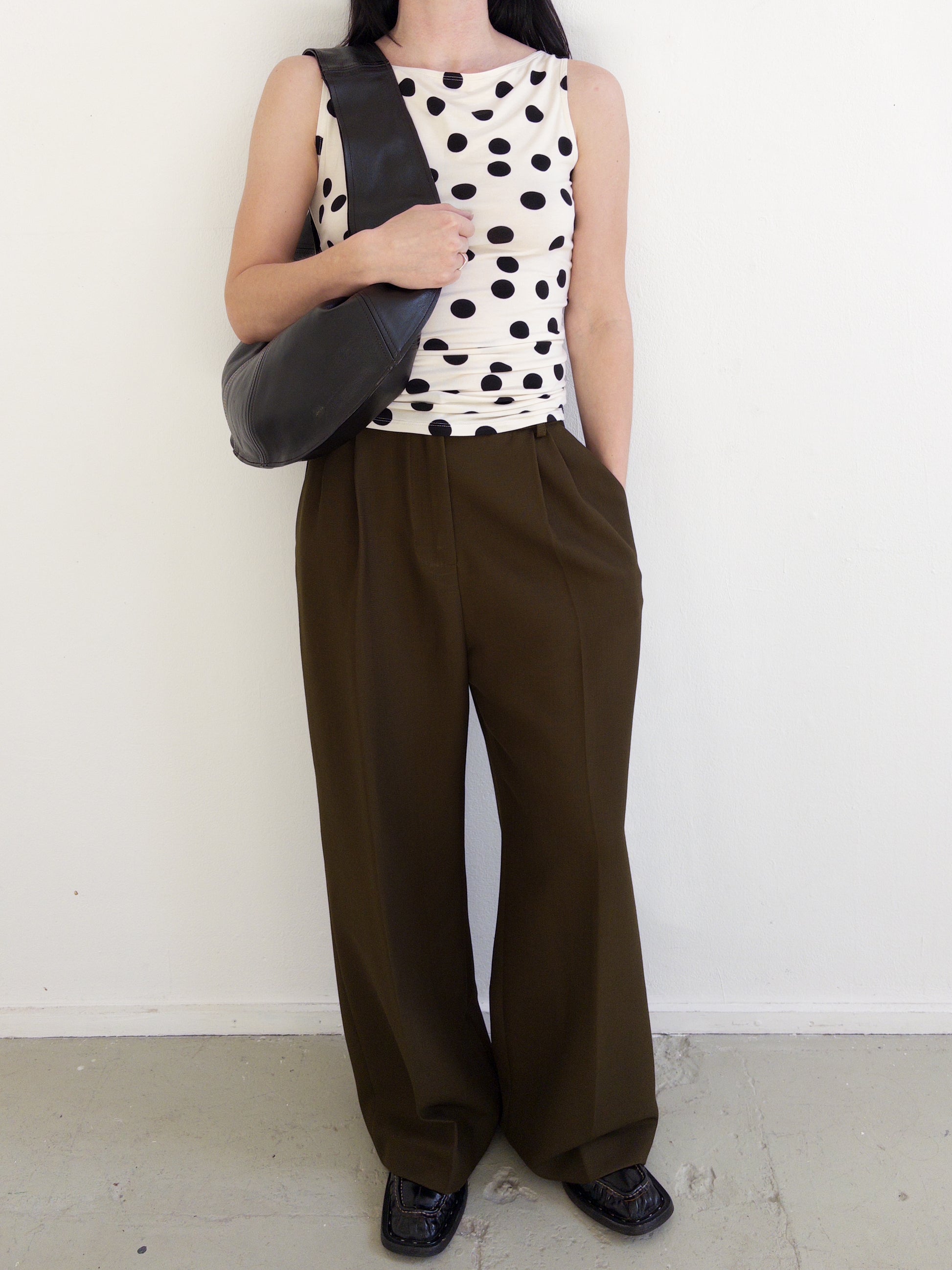 Polka Dot Twist Top