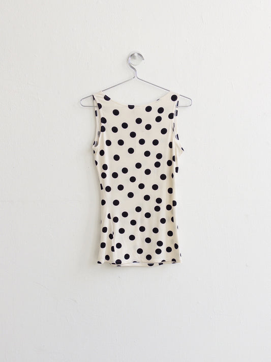 Polka Dot Twist Top