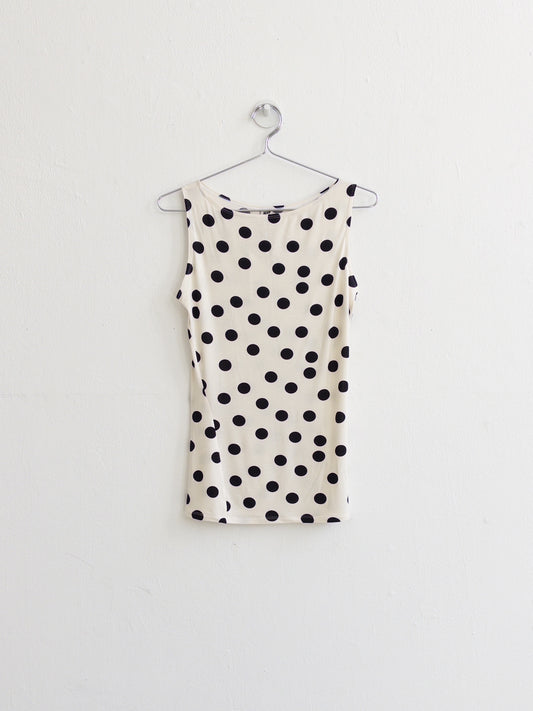 Polka Dot Twist Top