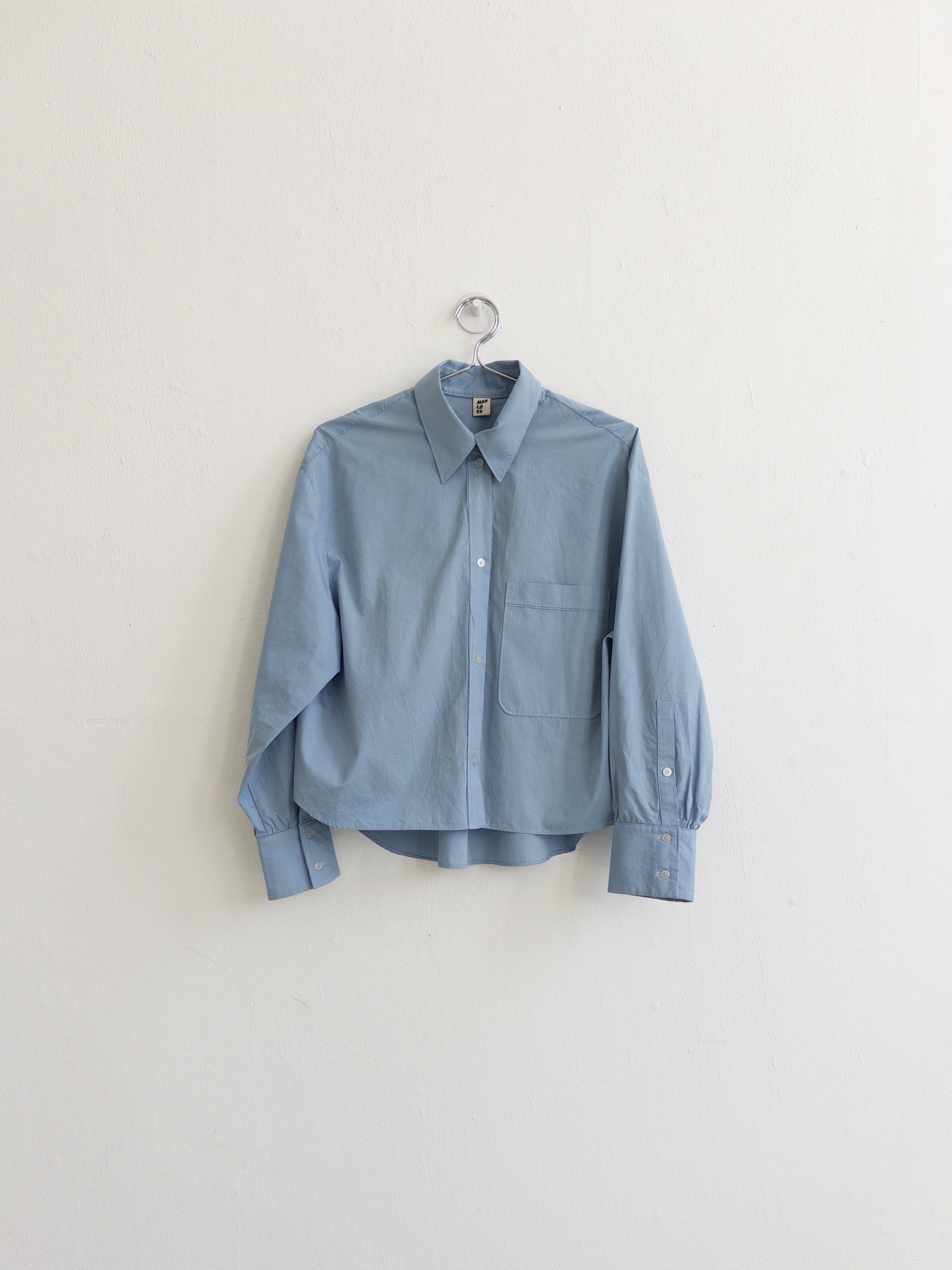 Blue Poplin Shirt